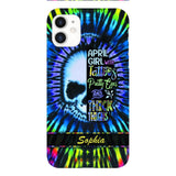 Personalized April Girl With Tattoos  Phone Case Printed 25MAR-HQ29
