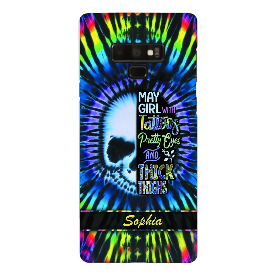 Personalized May Girl With Tattoos  Phone Case Printed 25MAR-HQ29