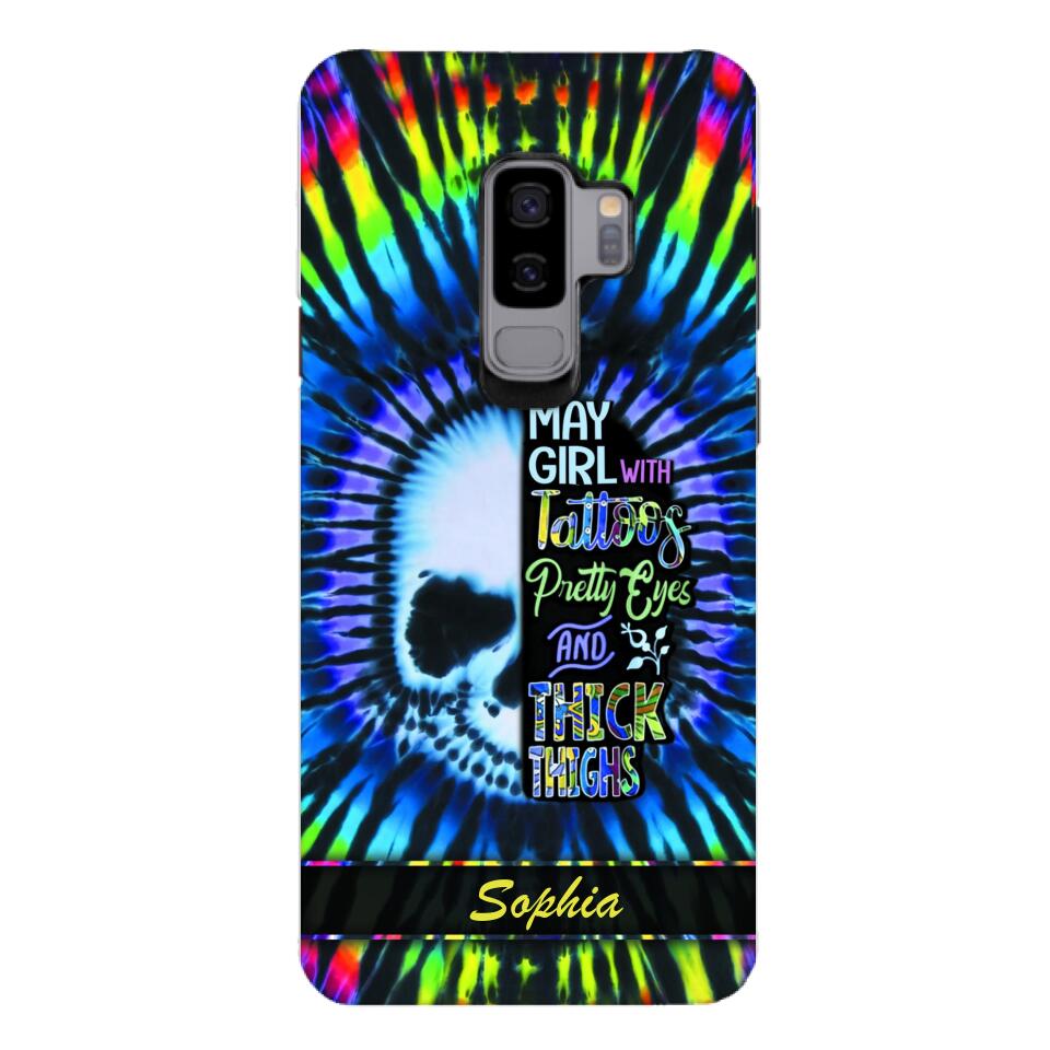 Personalized May Girl With Tattoos  Phone Case Printed 25MAR-HQ29
