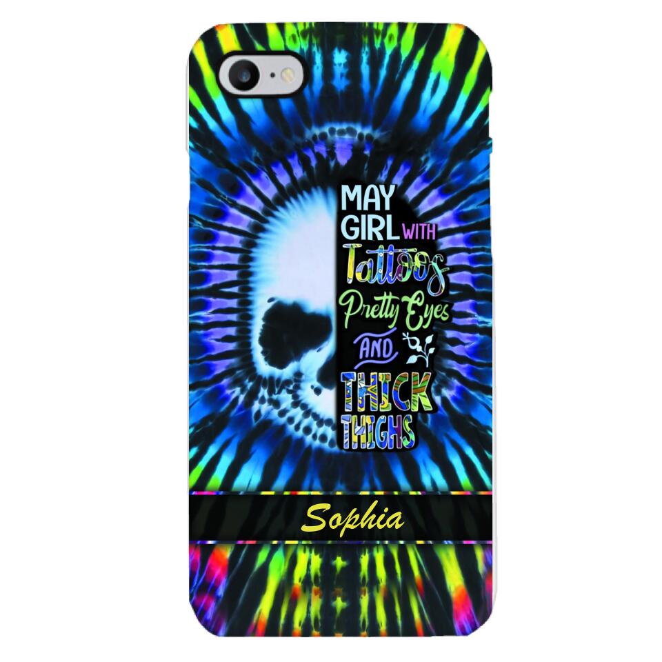 Personalized May Girl With Tattoos  Phone Case Printed 25MAR-HQ29