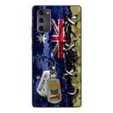 DH Personalized Australian Soldier Phone Case Printed 25MAR-DT29