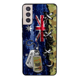 DH Personalized Australian Soldier Phone Case Printed 25MAR-DT29
