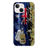 DH Personalized Australian Soldier Phone Case Printed 25MAR-DT29