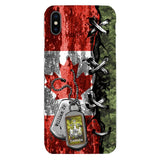 DH Personalized Canadian Soldier Phone Case Printed 25MAR-DT29