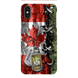 DH Personalized Canadian Soldier Phone Case Printed 25MAR-DT29