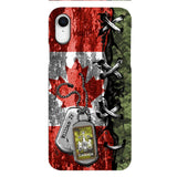 DH Personalized Canadian Soldier Phone Case Printed 25MAR-DT29