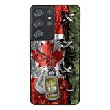 DH Personalized Canadian Soldier Phone Case Printed 25MAR-DT29