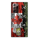 DH Personalized Canadian Soldier Phone Case Printed 25MAR-DT29