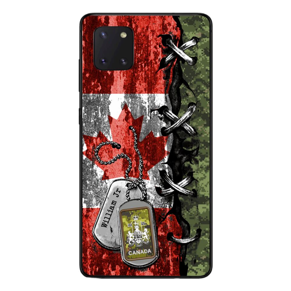 DH Personalized Canadian Soldier Phone Case Printed 25MAR-DT29