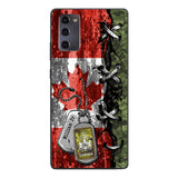 DH Personalized Canadian Soldier Phone Case Printed 25MAR-DT29