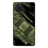 Personalized Canadian Army Veteran Camo Phone Case Printed QTDT2903