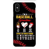 Personalized Baseball Grandma Phone Case Printed 3N 3003