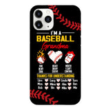 Personalized Baseball Grandma Phone Case Printed 3N 3003