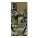 Personalized French Army Camo Phone Case Printed 22MAR-HQ30