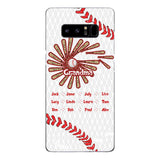 Personalized Baseball Grandma Phone Case Printed T3Q 2903