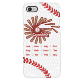Personalized Baseball Grandma Phone Case Printed T3Q 2903