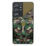 Personalized Portuguese Army Camo Phone Case Printed 22MAR-HQ30