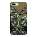 Personalized Portuguese Army Camo Phone Case Printed 22MAR-HQ30