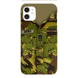 Personalized Netherland Army Camo Phone Case Printed 22MAR-HQ30