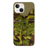 Personalized Netherland Army Camo Phone Case Printed 22MAR-HQ30