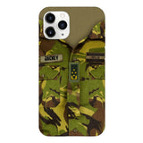 Personalized Netherland Army Camo Phone Case Printed 22MAR-HQ30