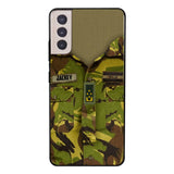 Personalized Netherland Army Camo Phone Case Printed 22MAR-HQ30