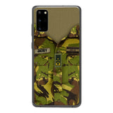 Personalized Netherland Army Camo Phone Case Printed 22MAR-HQ30