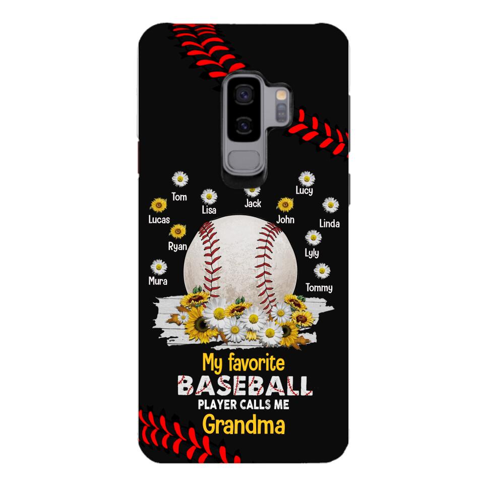 Personalized Baseball Grandma Phone Case Printed V3Q 2903
