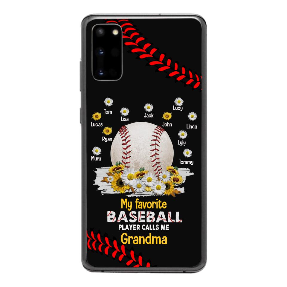 Personalized Baseball Grandma Phone Case Printed V3Q 2903