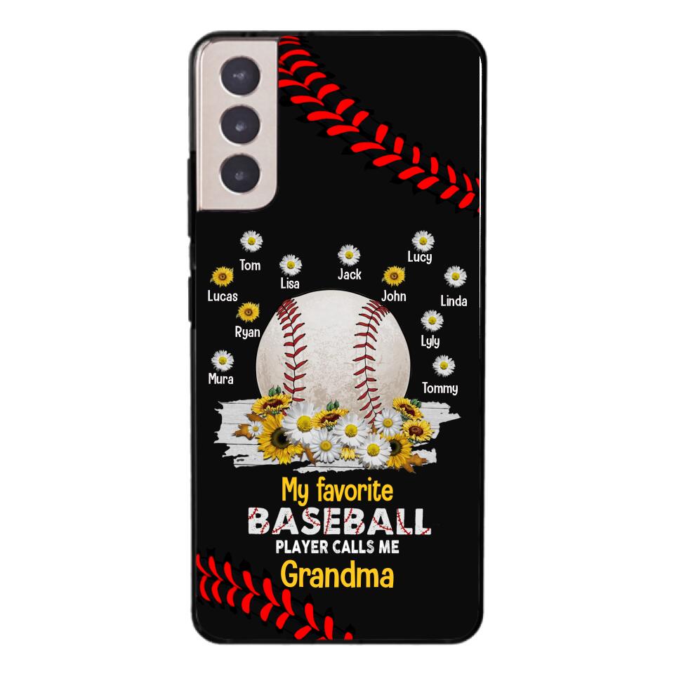 Personalized Baseball Grandma Phone Case Printed V3Q 2903