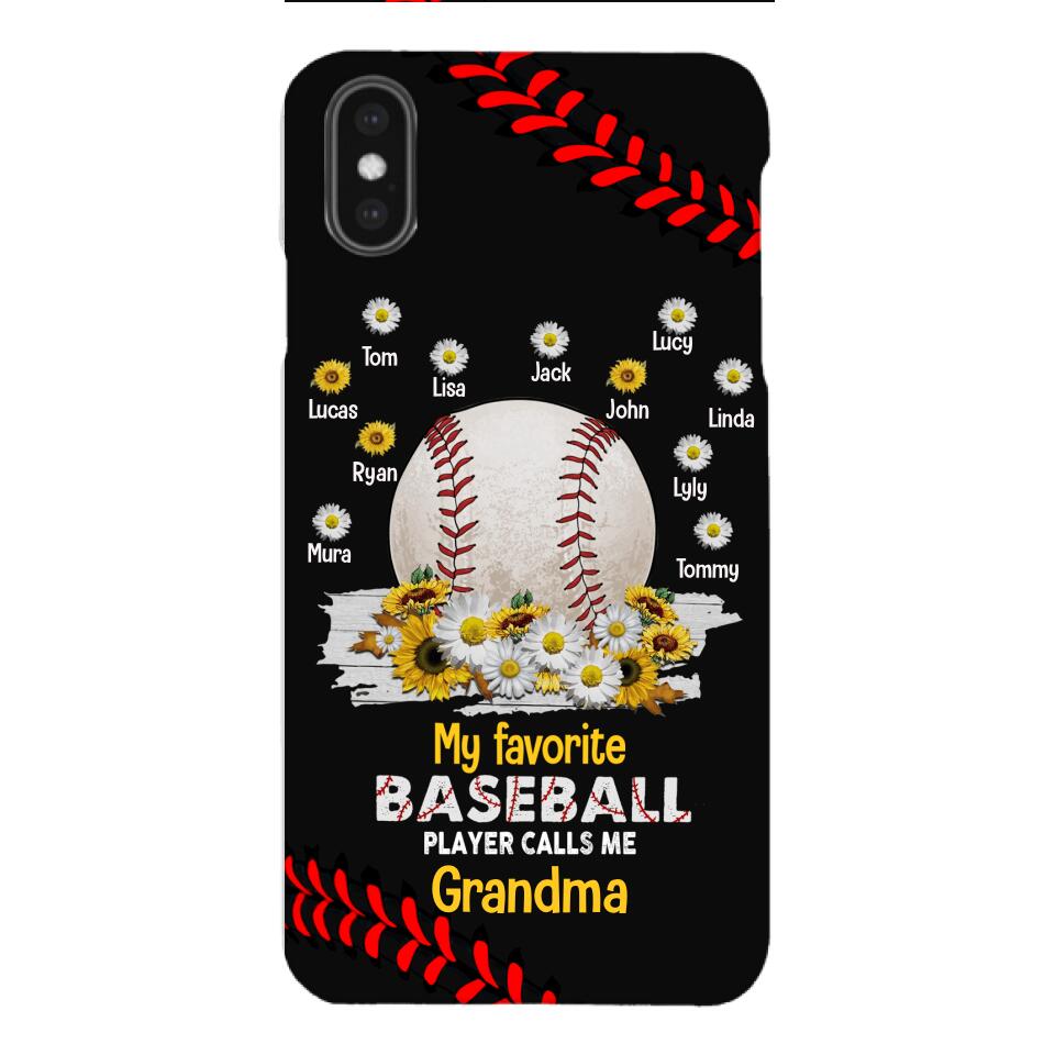 Personalized Baseball Grandma Phone Case Printed V3Q 2903