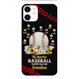 Personalized Baseball Grandma Phone Case Printed V3Q 2903