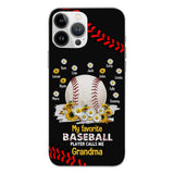 Personalized Baseball Grandma Phone Case Printed V3Q 2903