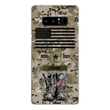Personalized U.S Army Camo Phone Case Printed QTDT3003