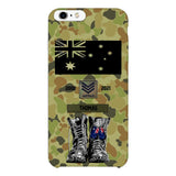 Personalized Australian Army Camo Phone Case Printed QTDT3003