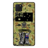 Personalized Australian Army Camo Phone Case Printed QTDT3003