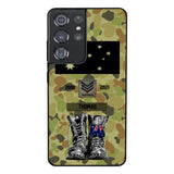 Personalized Australian Army Camo Phone Case Printed QTDT3003