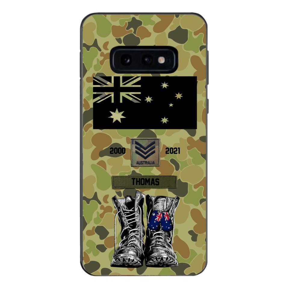 Personalized Australian Army Camo Phone Case Printed QTDT3003
