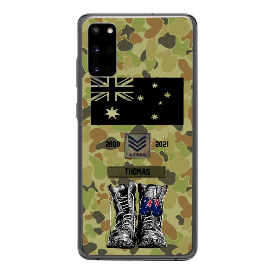 Personalized Australian Army Camo Phone Case Printed QTDT3003