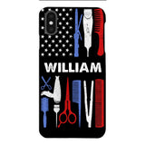 Personalized Barber Flag US Phone Case Printed M3Q 3003