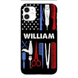 Personalized Barber Flag US Phone Case Printed M3Q 3003