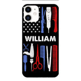 Personalized Barber Flag US Phone Case Printed M3Q 3003