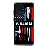 Personalized Barber Flag US Phone Case Printed M3Q 3003