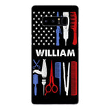 Personalized Barber Flag US Phone Case Printed M3Q 3003