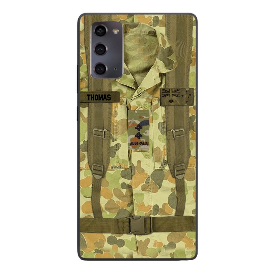Personalized Australian Army Camo Phone Case Printed 3T 3003