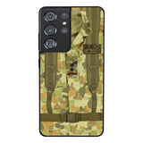 Personalized Australian Army Camo Phone Case Printed 3T 3003