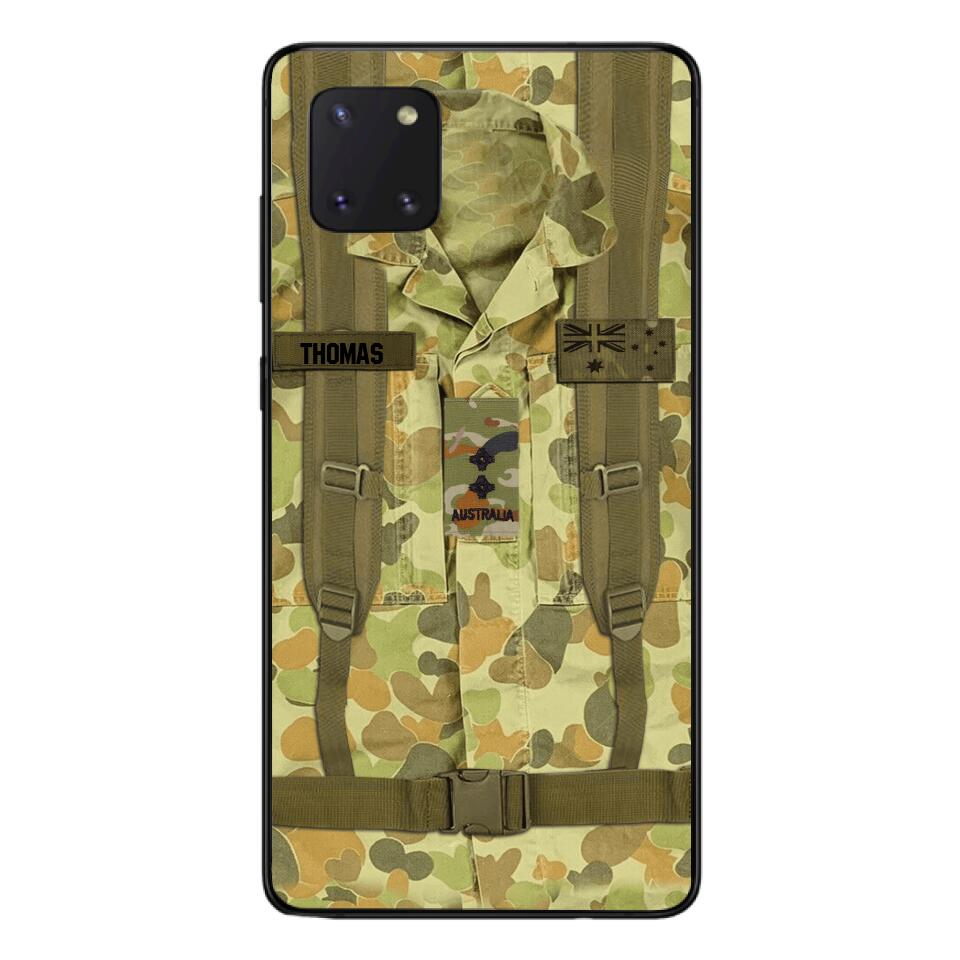 Personalized Australian Army Camo Phone Case Printed 3T 3003