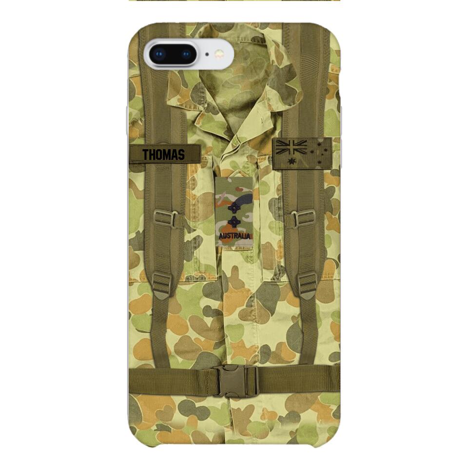 Personalized Australian Army Camo Phone Case Printed 3T 3003