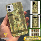 Personalized Australian Army Camo Phone Case Printed 3T 3003