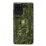 Personalized Canadian Army Camo Phone Case Printed 3T 3003